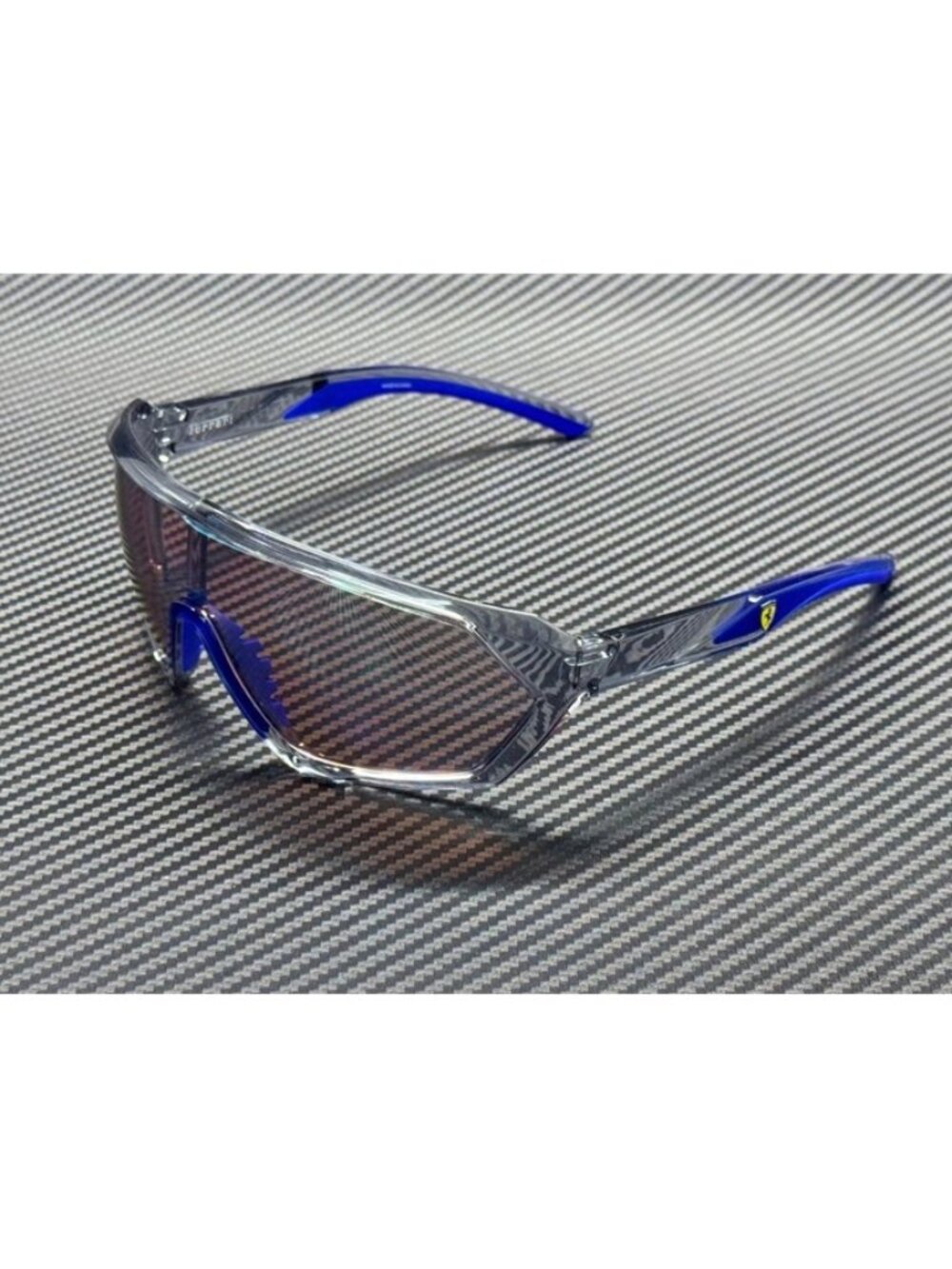 New Ferrari Men Opal Grey Sunglasses 66-21-130